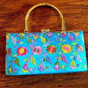 Beautiful Vintage Embroidered Bag